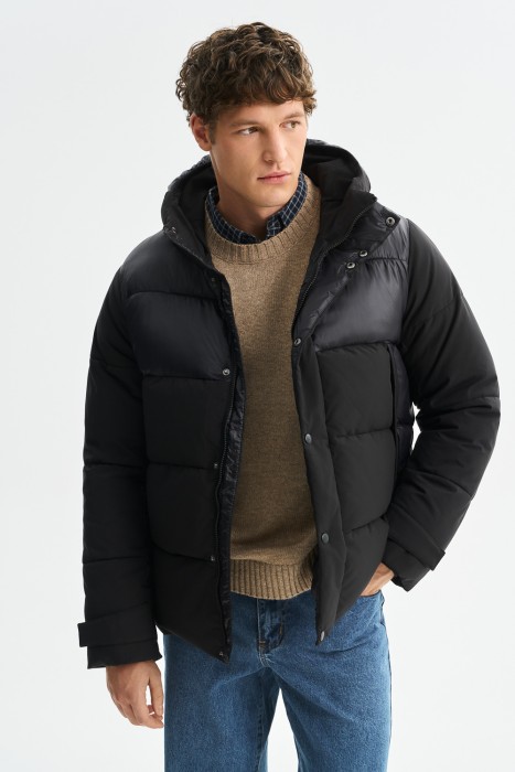 зимняя куртка с капюшоном 777092003 фотография