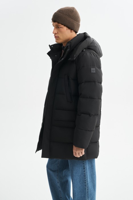 зимняя куртка с капюшоном по цене 4200 руб вид справа