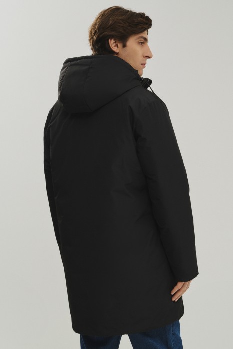 зимняя куртка с капюшоном по цене 5040 руб вид справа