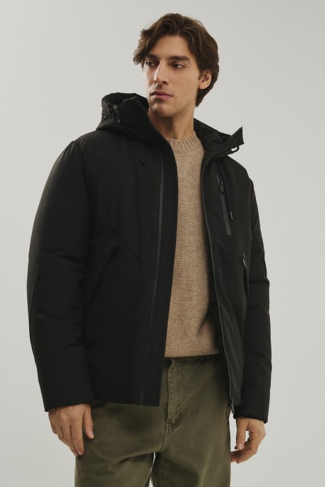 зимняя куртка с капюшоном 775849003 фотография