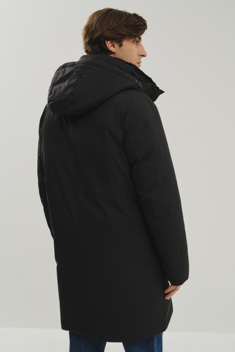 зимняя куртка с капюшоном по цене 6440 руб вид справа