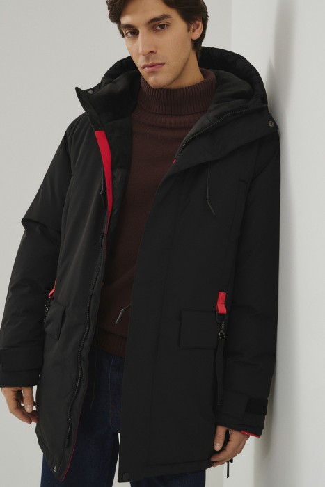 зимняя куртка с капюшоном 779874003 фотография