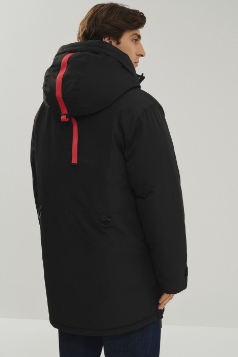 зимняя куртка с капюшоном по цене 14760 руб вид справа