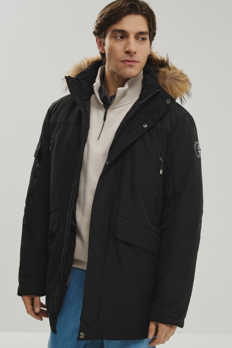 зимняя куртка с капюшоном 779875003 фотография