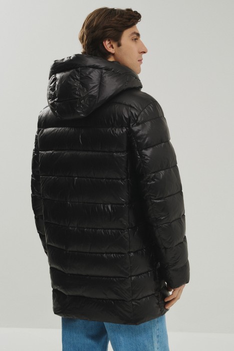 зимняя куртка с капюшоном по цене 7160 руб вид справа