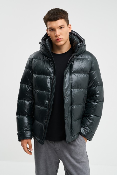 зимняя куртка с капюшоном 776126003 фотография