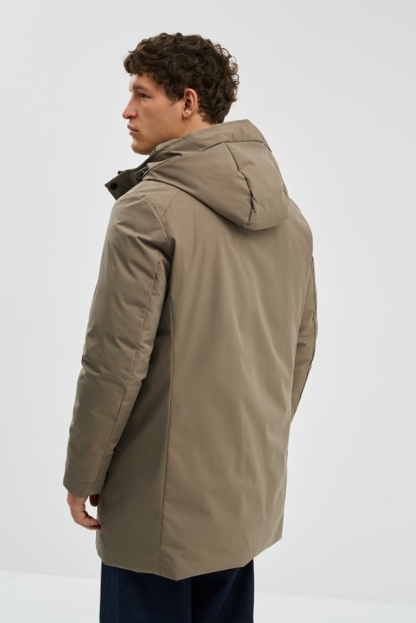 зимняя куртка с капюшоном по цене 3390 руб вид справа