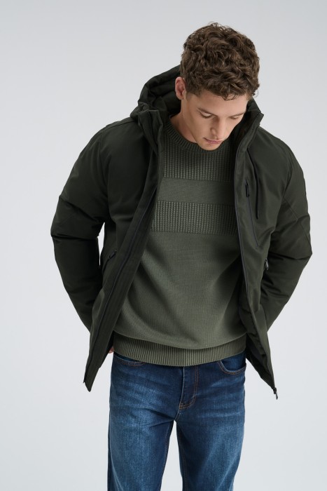 зимняя куртка с капюшоном 715909003 фотография