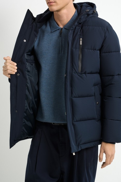 зимняя куртка с капюшоном по цене 3490 руб вид справа