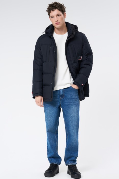 зимняя куртка с капюшоном 736109003 фотография