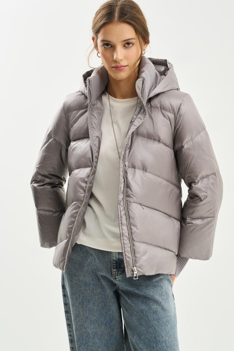 зимняя куртка с капюшоном 781725003 фотография