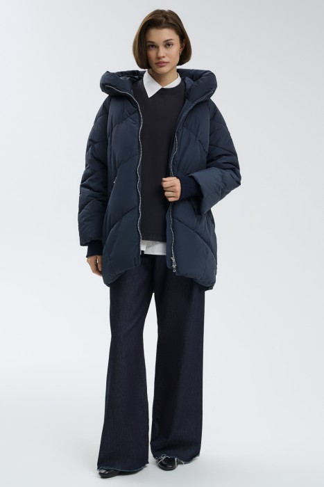 зимняя куртка с капюшоном 749610003 фотография