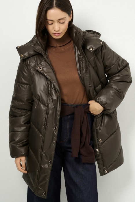 зимняя куртка с капюшоном 727765003 фотография