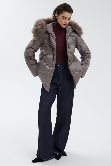 зимняя куртка с капюшоном 730819003 фотография