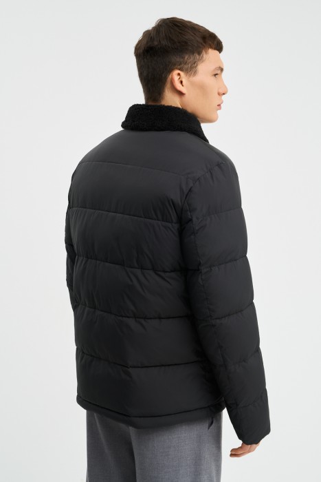 зимняя куртка с меховой отделкой по цене 5290 руб вид справа