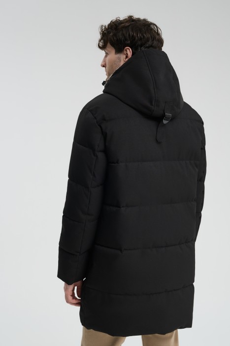 зимняя куртка с отделкой меховой тканью по цене 3250 руб вид справа