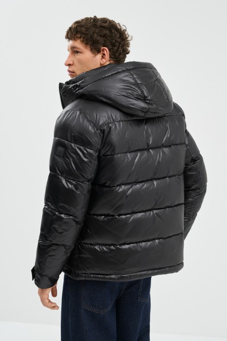 зимняя куртка с трикотажной вставкой по цене 9450 руб вид справа