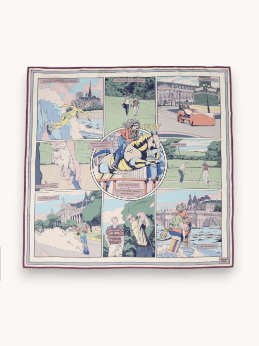silk scarf R30420483 фотография