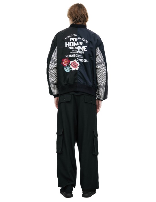 бомбер yohji yamamoto x neighborhood по цене 276100 руб вид справа