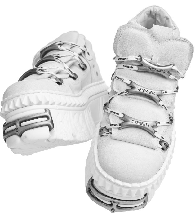 ботинки на платформе vetements x new rock UA66SN100W фотография