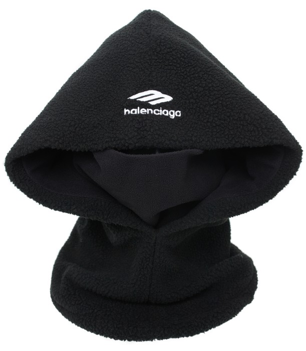 черный капор с логотипом 807210/4E4B7/1077 фотография