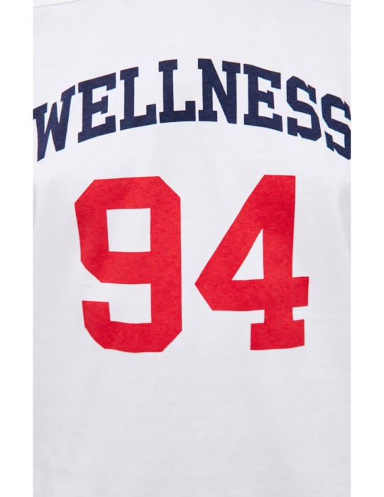 футболка с принтом "wellness 94" по цене 6850 руб вид справа