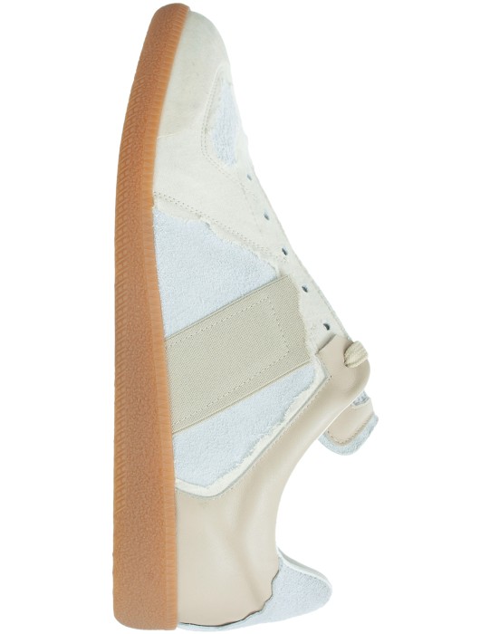 кеды replica из кожи от бренда maison margiela вид слева