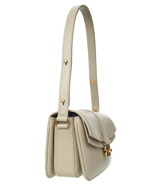 кожаная сумка lady flap от бренда balenciaga вид слева