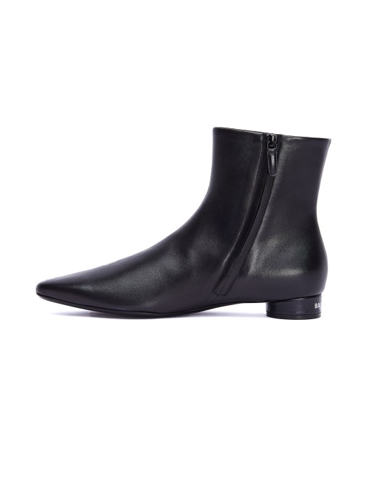 кожаные ботинки oval от бренда balenciaga вид слева