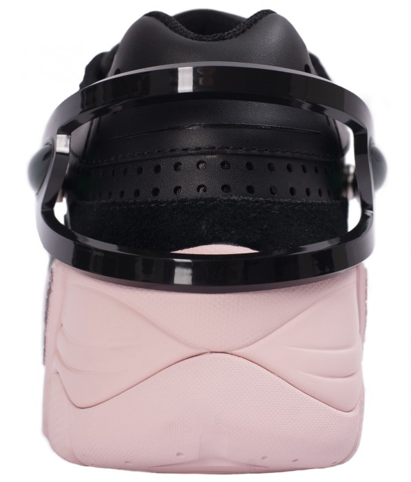 кожаные кроссовки cylon-21 от бренда raf simons вид слева