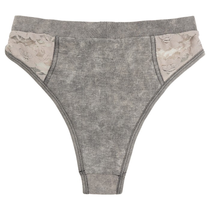 кружевные трусы ufpn-denim-lace-bikini от бренда diesel вид слева