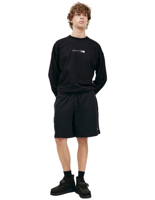 шорты с логотипом yohji yamamoto x new era HZ-T95-282/1 фотография