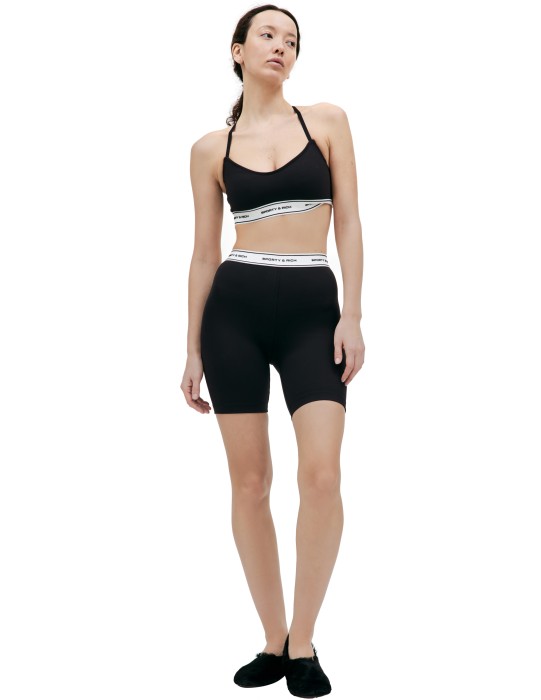 спортивные шорты sr bold от бренда sporty & rich вид слева