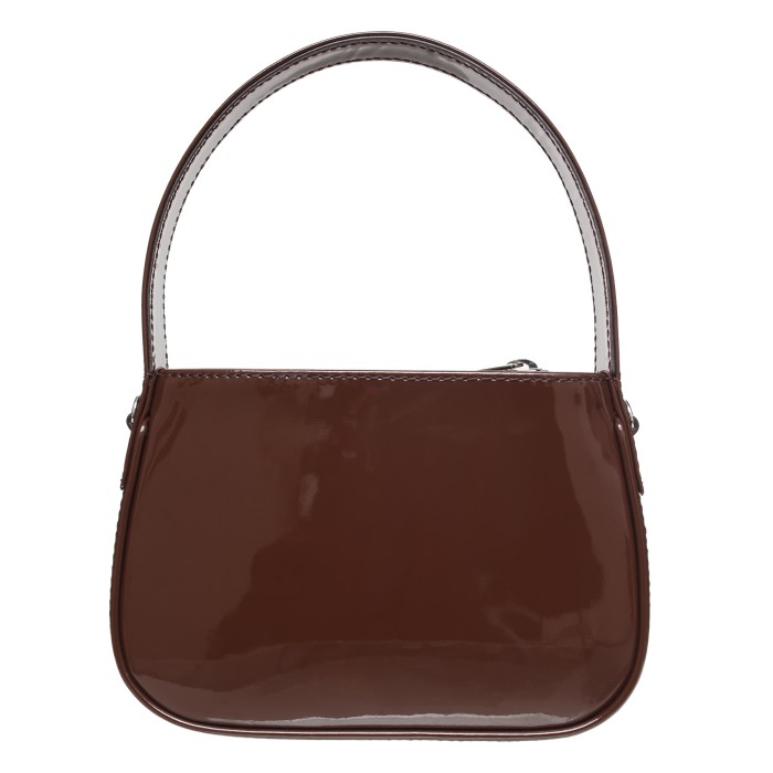 сумка borsa mini из лакированной кожи по цене 60960 руб вид справа