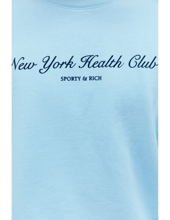свитшот с принтом 'ny health club' по цене 10400 руб вид справа