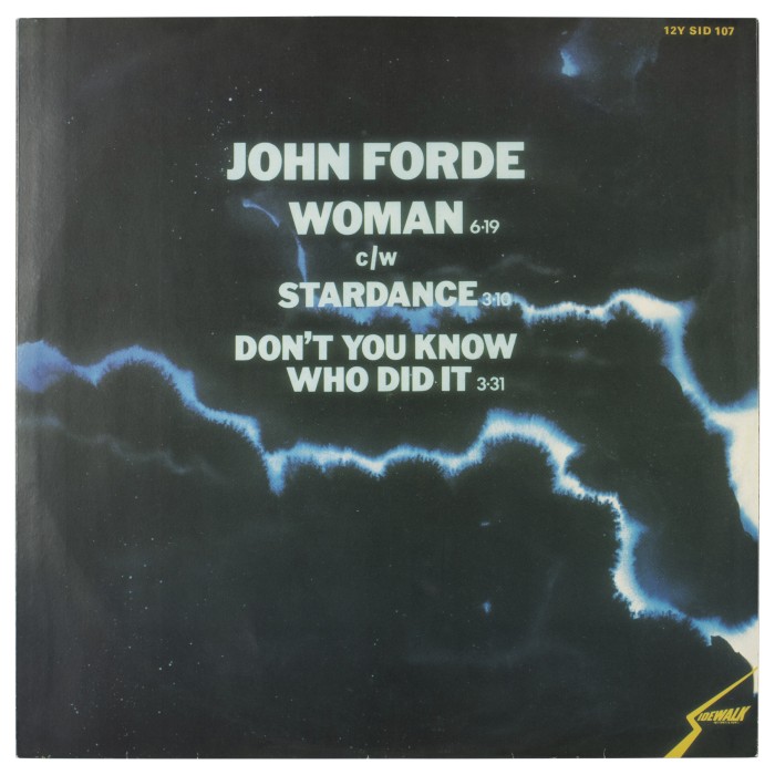 винил john forde - woman от известного бренда вид слева