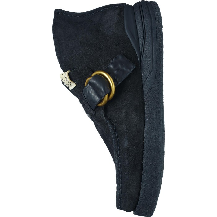 высокие мокасины magoon из замши от бренда visvim вид слева