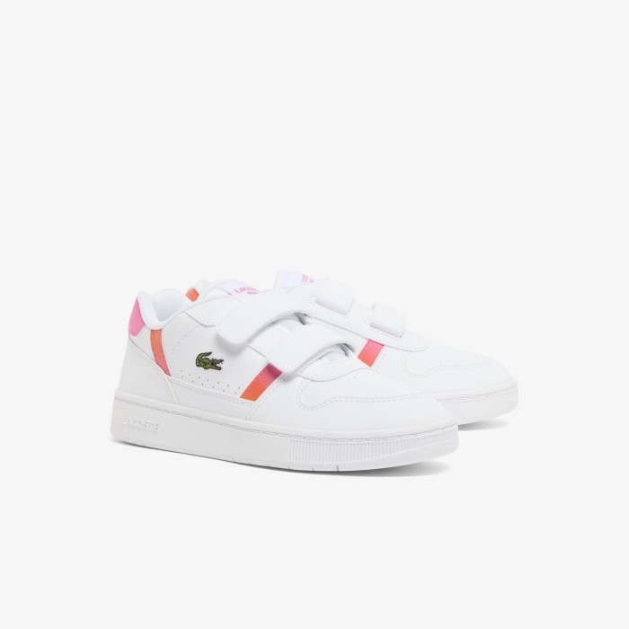 детские кроссовки  t-clip set 1264 suc от бренда lacoste вид слева
