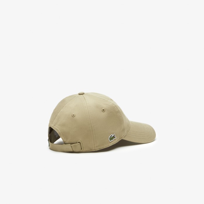кепка  из органического хлопка от бренда lacoste вид слева