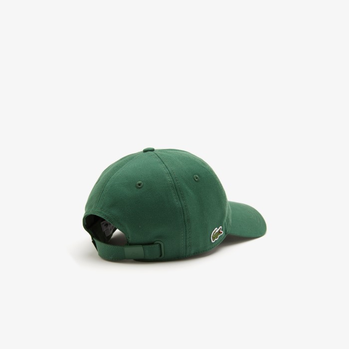 кепка  из органического хлопка от бренда lacoste вид слева