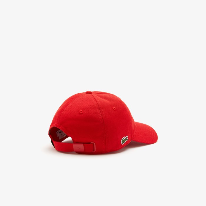кепка  из органического хлопка от бренда lacoste вид слева