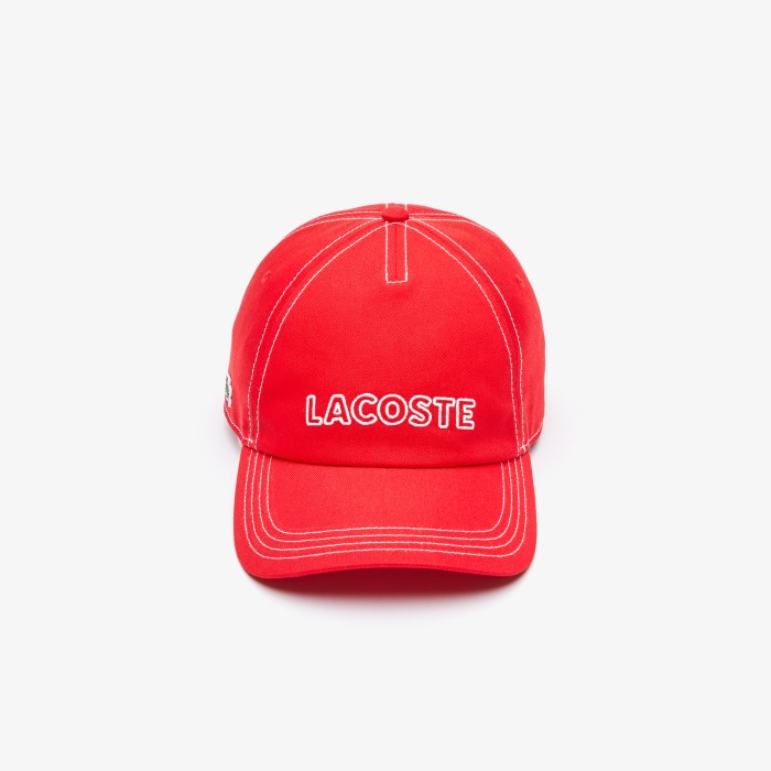 кепка  унисекс от бренда lacoste вид слева