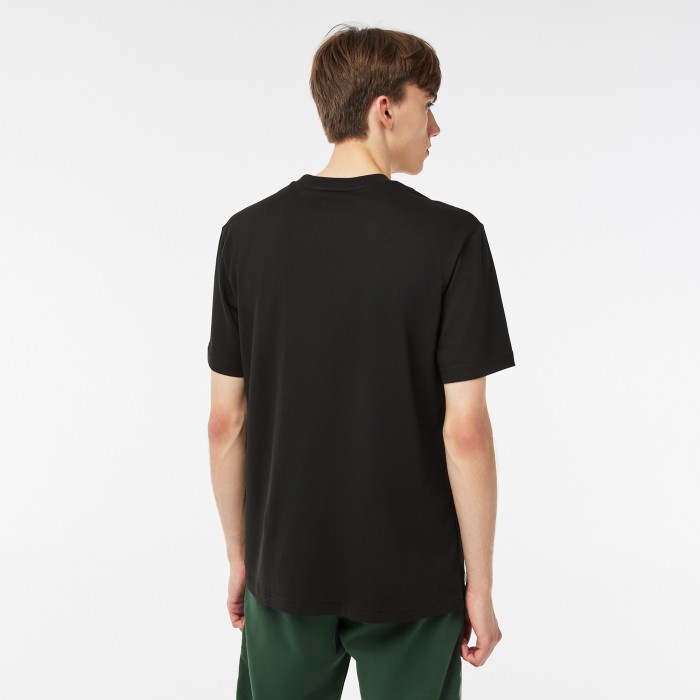 мужская футболка  для спорта от бренда lacoste вид слева