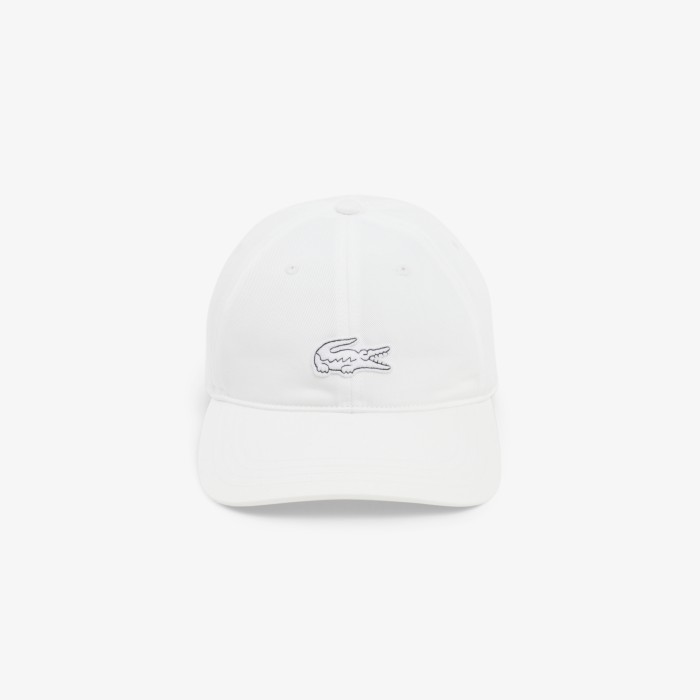мужская хлопковая кепка  от бренда lacoste вид слева