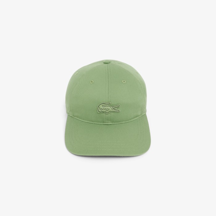 мужская хлопковая кепка  от бренда lacoste вид слева