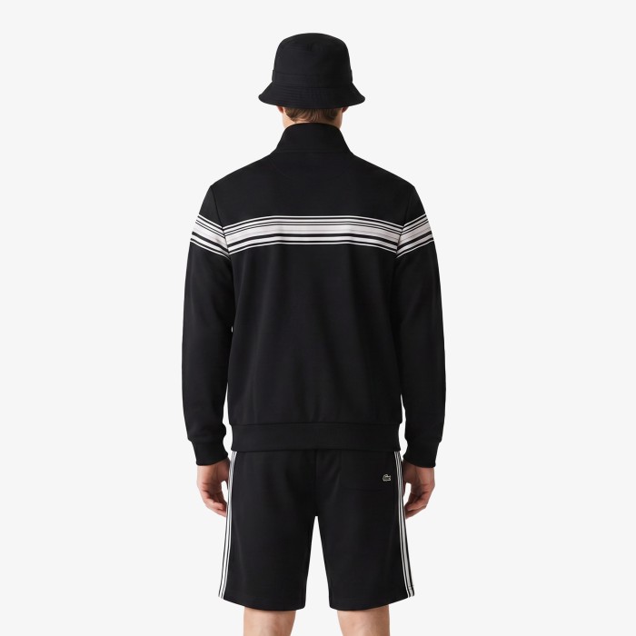 мужская хлопковая толстовка  от бренда lacoste вид слева