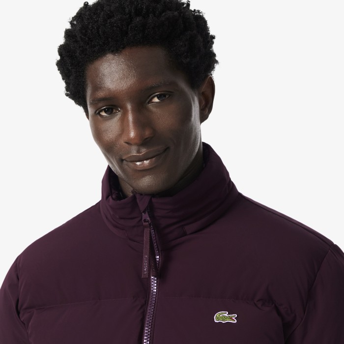 мужская куртка  от бренда lacoste вид слева
