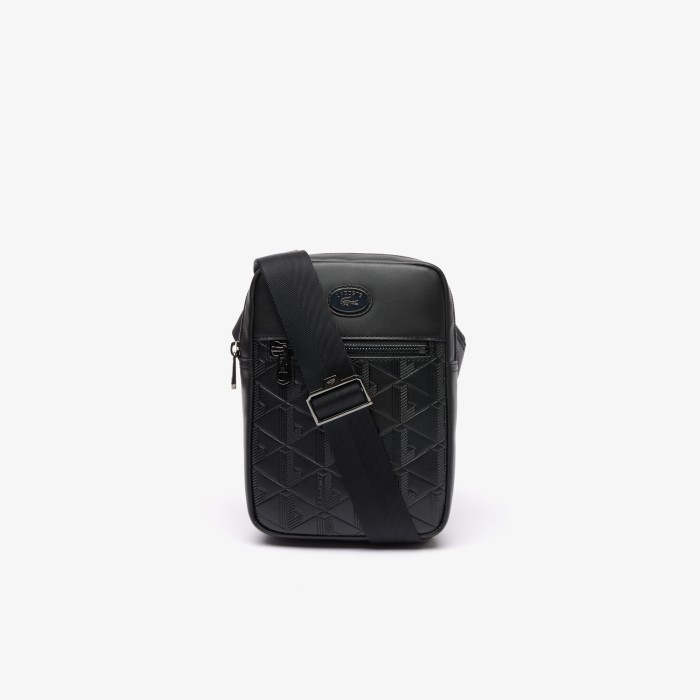 мужская сумка nomogramme 15 x 21 x 5 cm от бренда lacoste вид слева