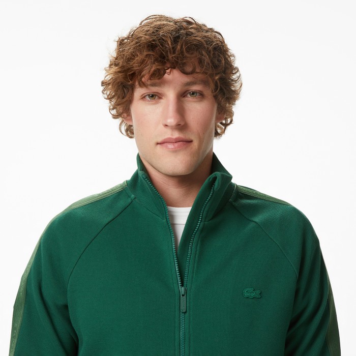 мужская толстовка  от бренда lacoste вид слева