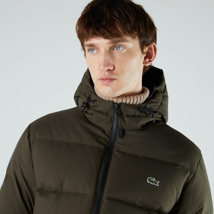 мужская утепленная куртка  long hooded quilted стандартного кроя по цене 44436 руб вид справа